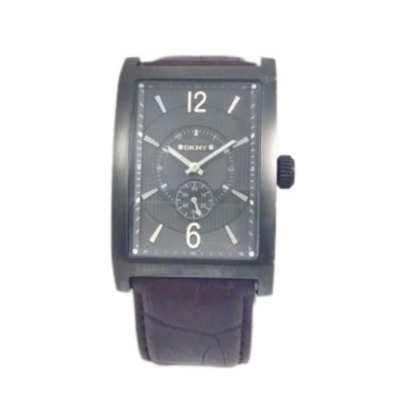 DKNY NY1352 Leather PVD Coated Stell Quartz